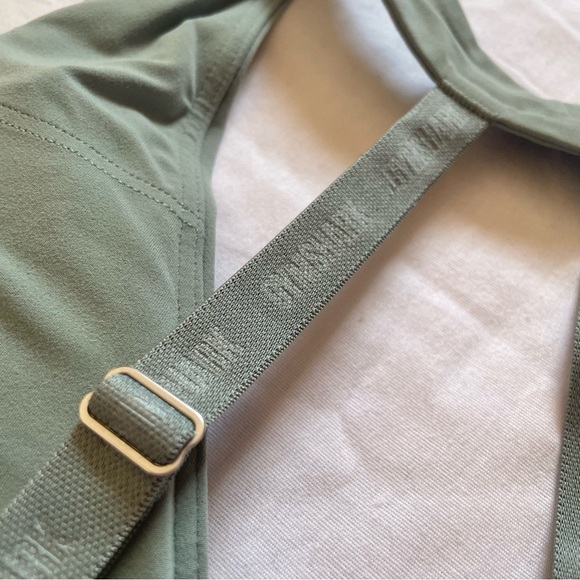 Gymshark x Whitney Simmons Longline Bra Leaf Green - Picture 6 of 10